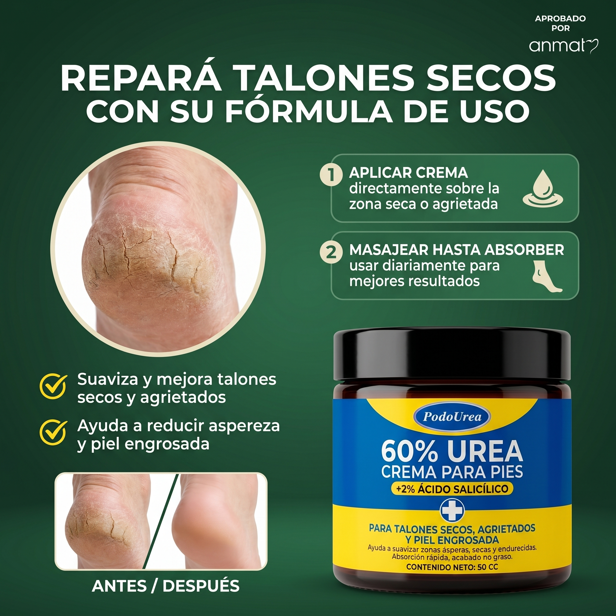 UreaPodo™ Crema Restauradora
