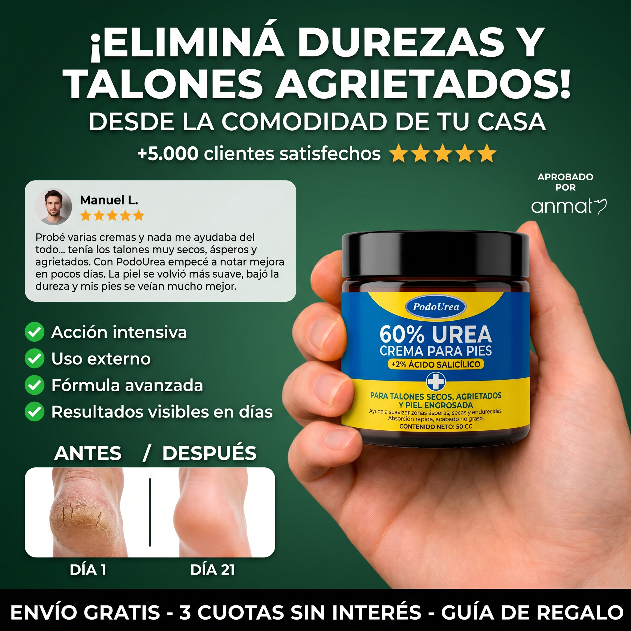 UreaPodo™ Crema Restauradora